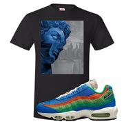 Light Blue Green AMRC 95s T Shirt | Miguel, Black