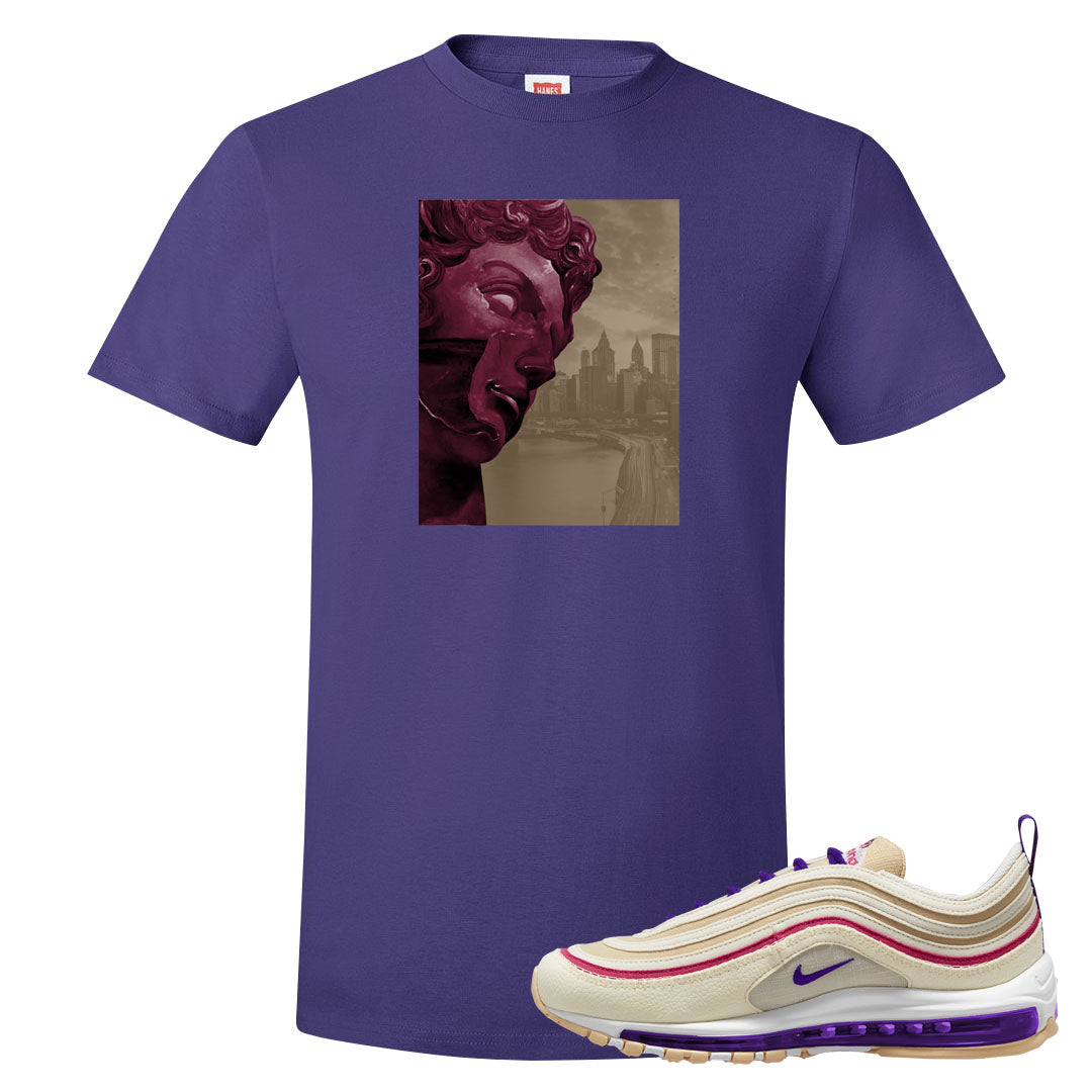 Sprung Sail 97s T Shirt | Miguel, Purple