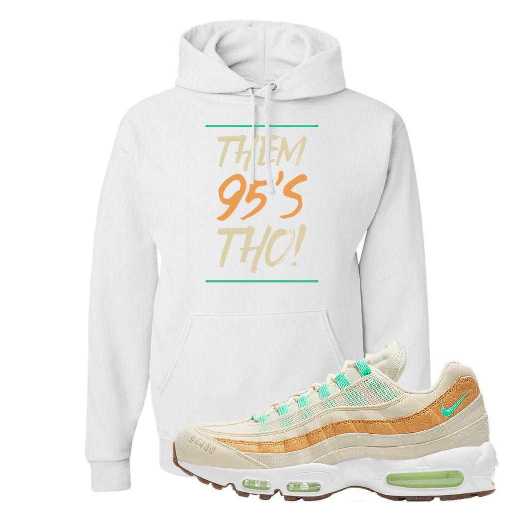 Happy Pineapple 95s Hoodie | Them 95's Tho, White