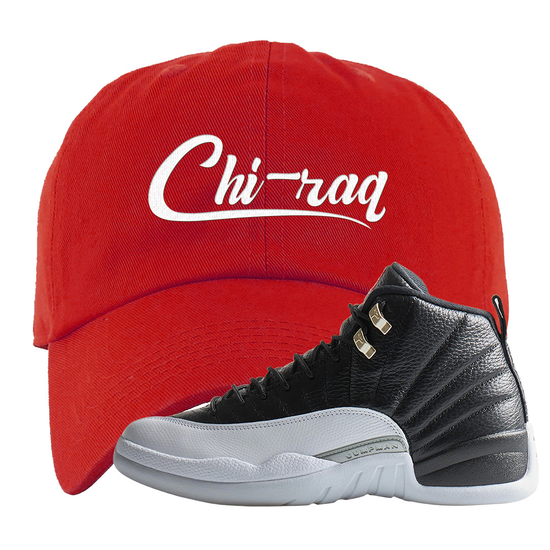 Playoff 12s Dad Hat | Chiraq, Red