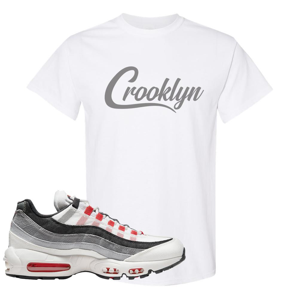 Comet 95s T Shirt | Crooklyn, White