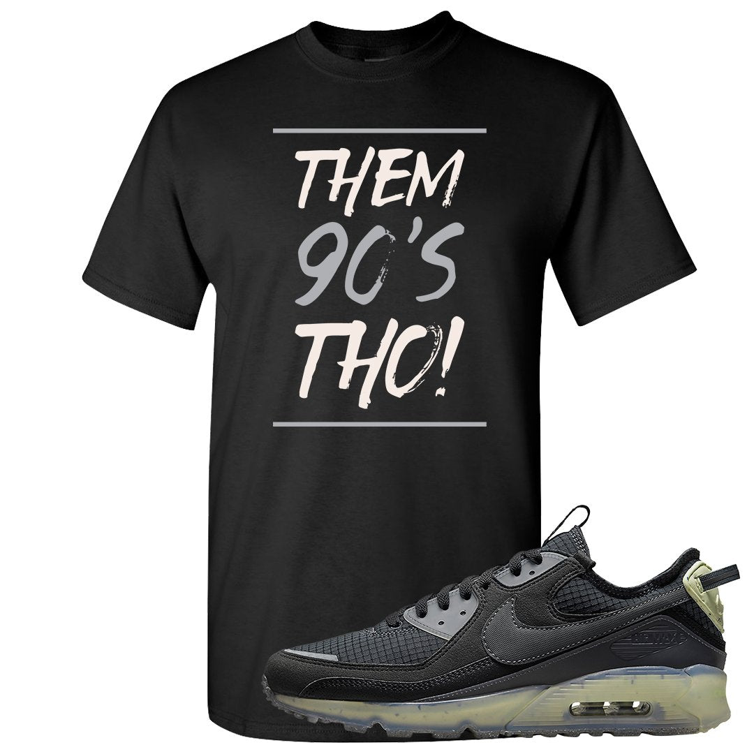 Terrascape Lime Ice 90s T Shirt | Them 90's Tho, Black