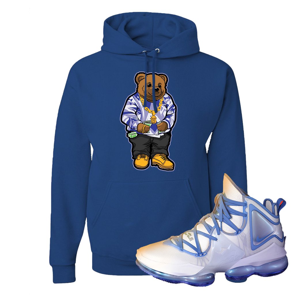 Lebron 19 Sweatsuit Hoodie | Sweater Bear, Royal Blue