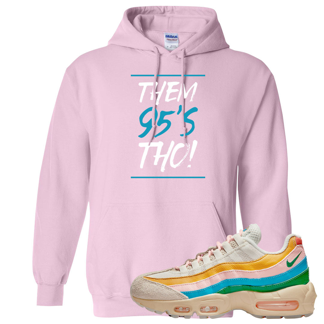Rise Unity Sail 95s Hoodie | Them 95's Tho, Light Pink