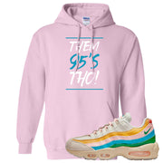 Rise Unity Sail 95s Hoodie | Them 95's Tho, Light Pink