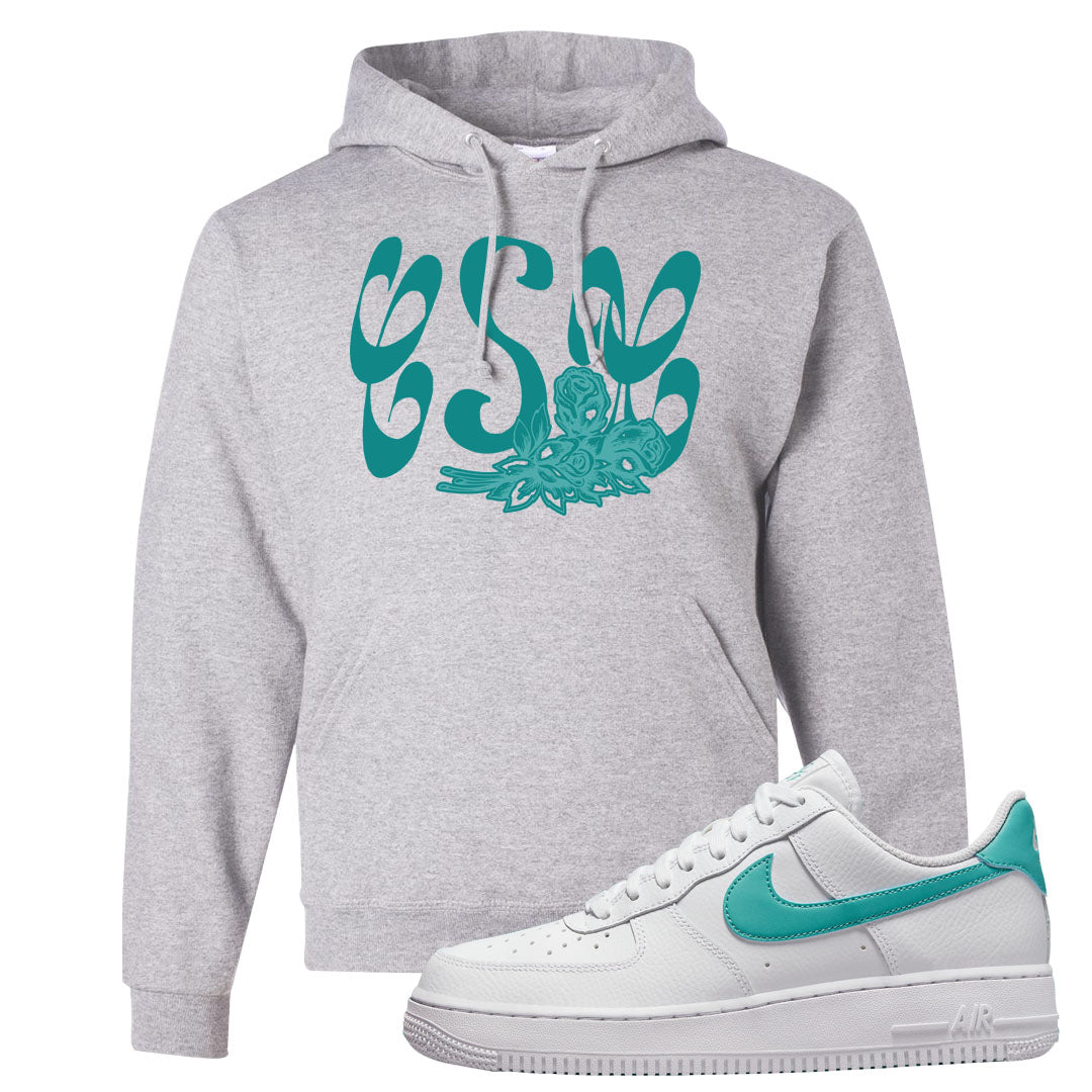 Washed Teal Low 1s Hoodie | Certified Sneakerhead, Ash