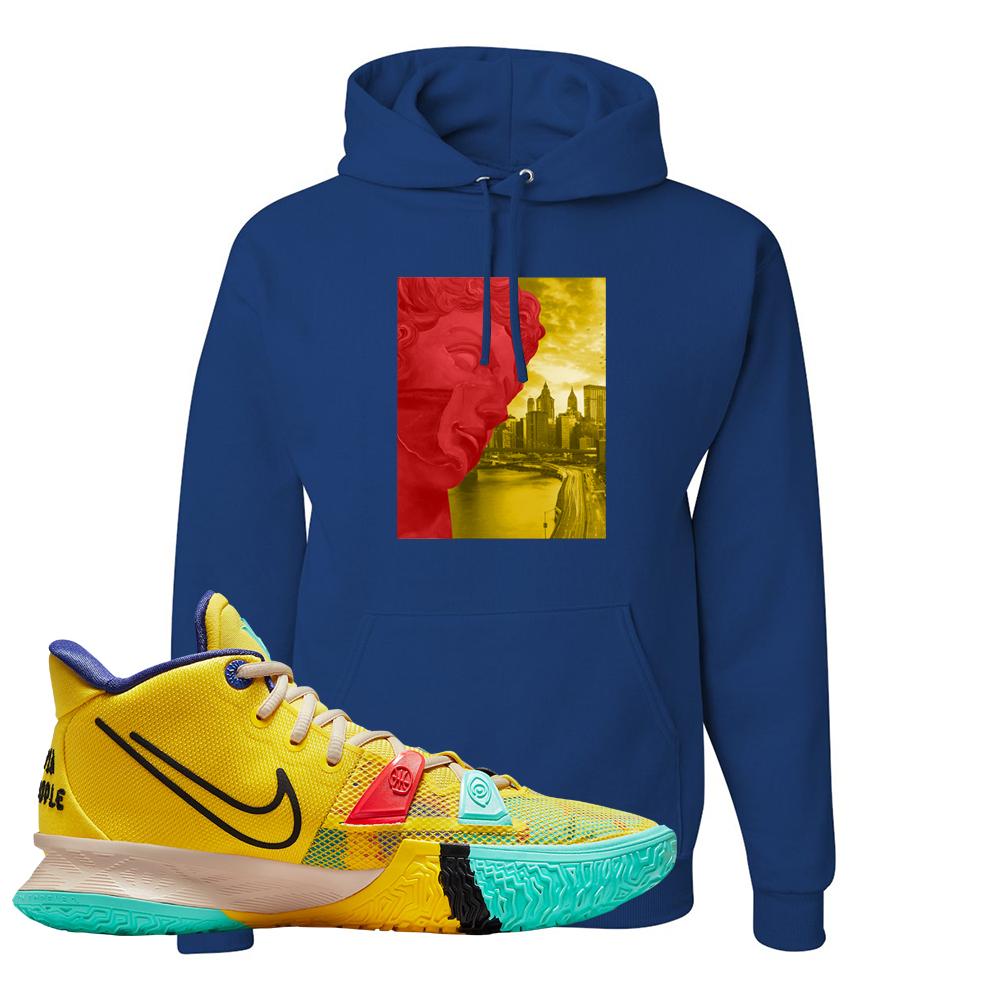 1 World 1 People Yellow 7s Hoodie | Miguel, Royal