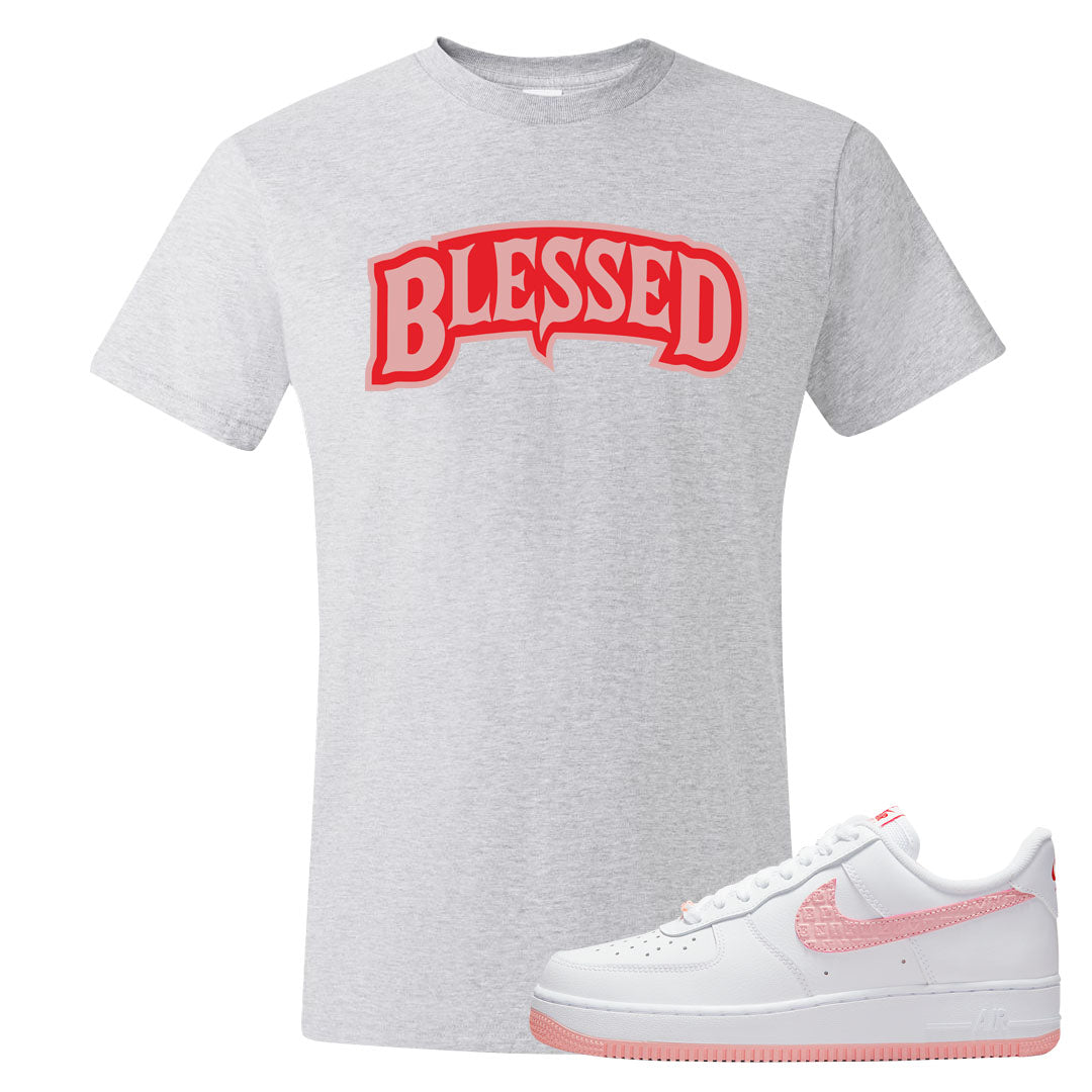 Valentine's Day 2022 AF1s T Shirt | Blessed Arch, Ash