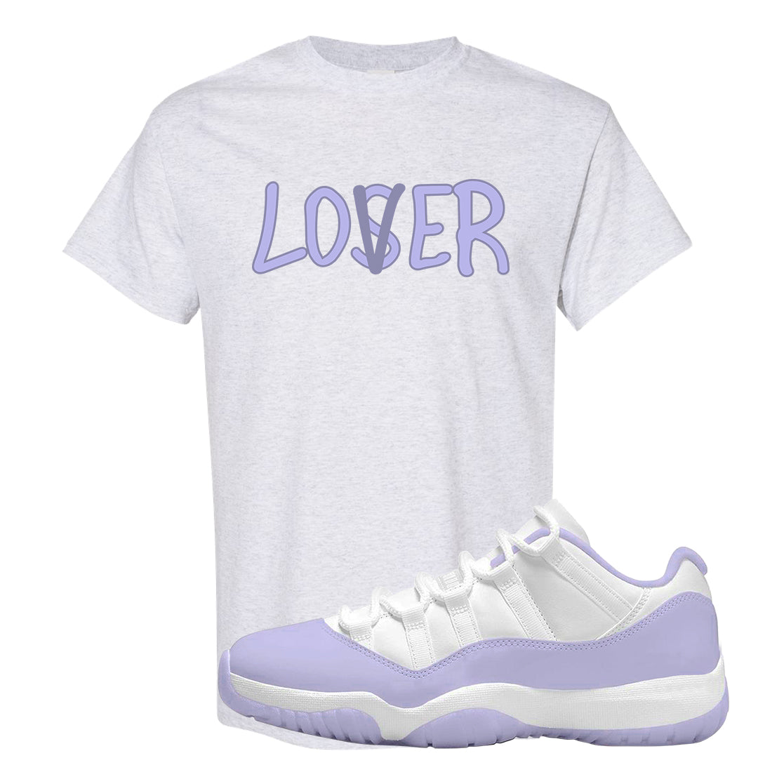Pure Violet Low 11s T Shirt | Lover, Ash