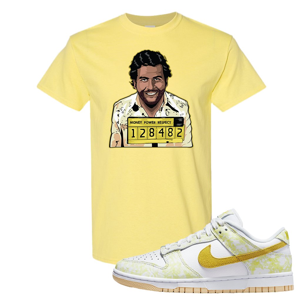 Yellow Strike Low Dunks T Shirt | Escobar Illustration, Cornsilk
