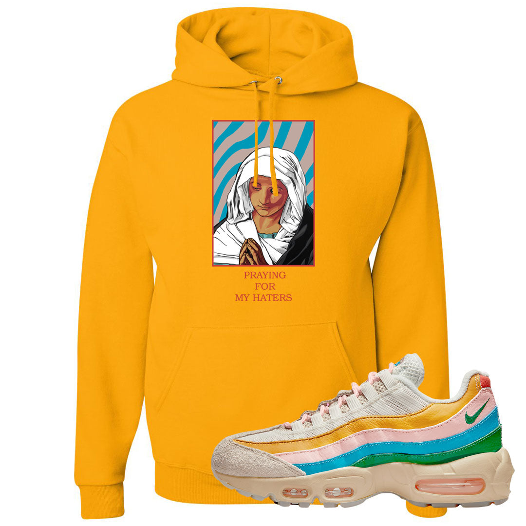Rise Unity Sail 95s Hoodie | God Told Me, Gold