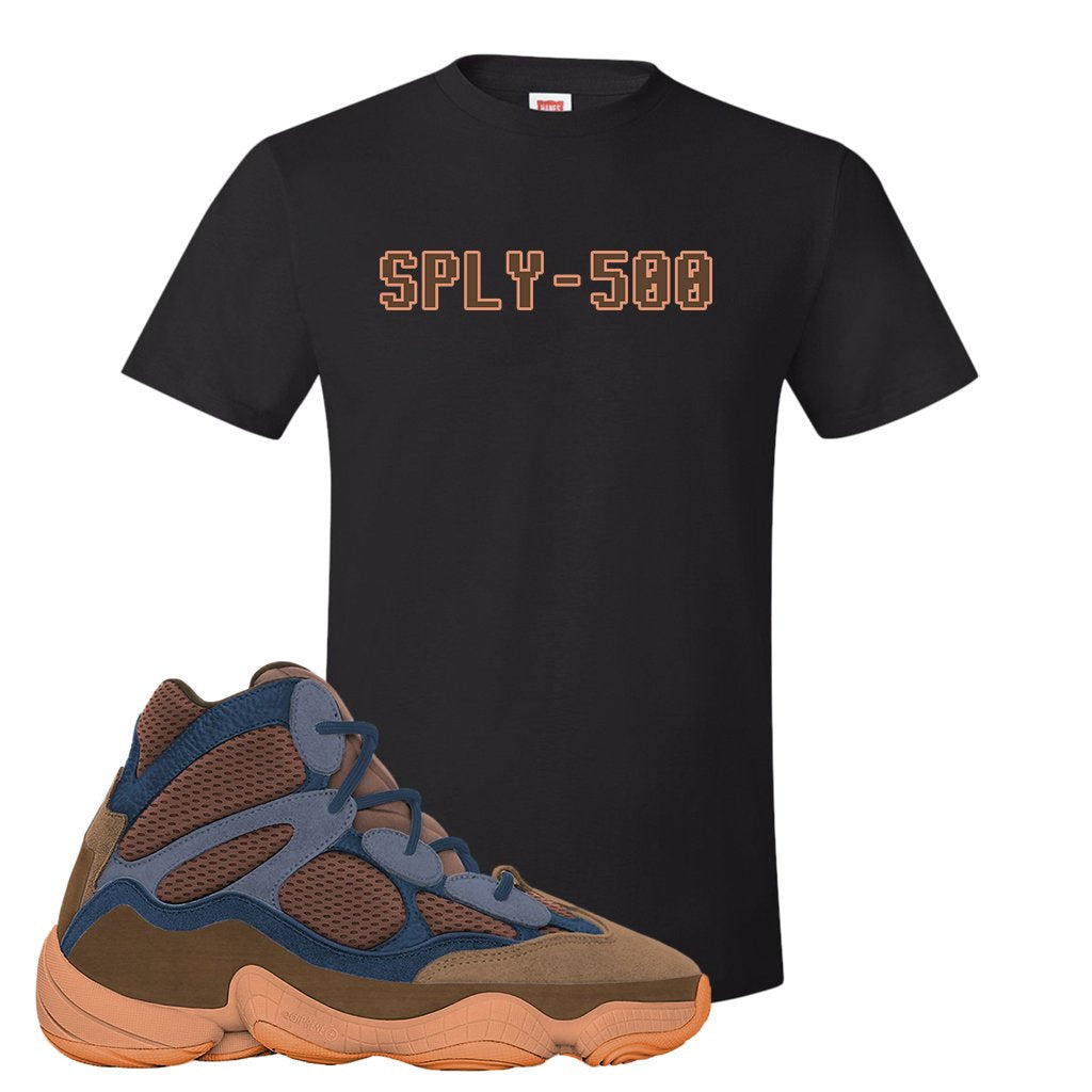 Yeezy 500 High Tactile T Shirt | Sply-500, Black