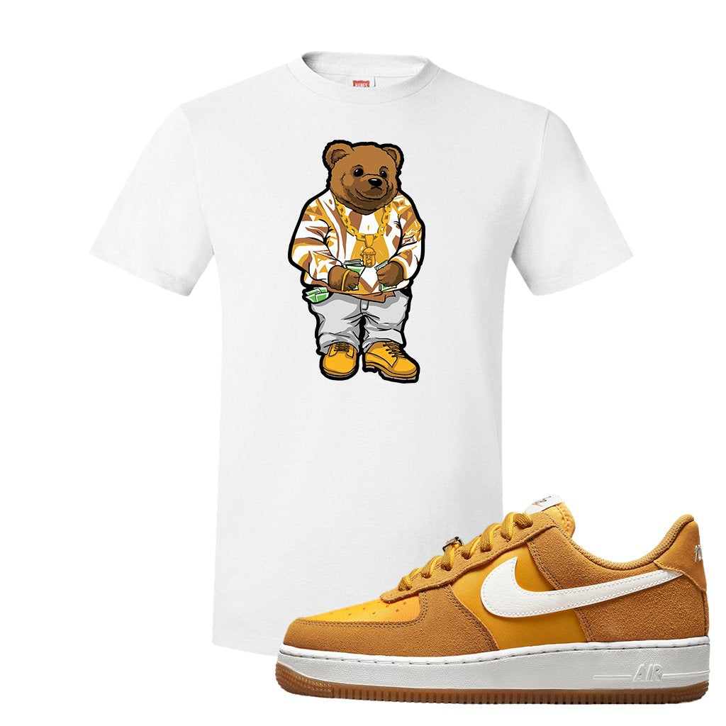 Air Force 1 Low First Use T Shirt | Sweater Bear, White