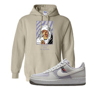 Toasty Low 1s Hoodie | God Told Me, Sand