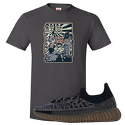 Slate Blue CMPCT v2 350s T Shirt | Attack Of The Bear, Smoke Grey
