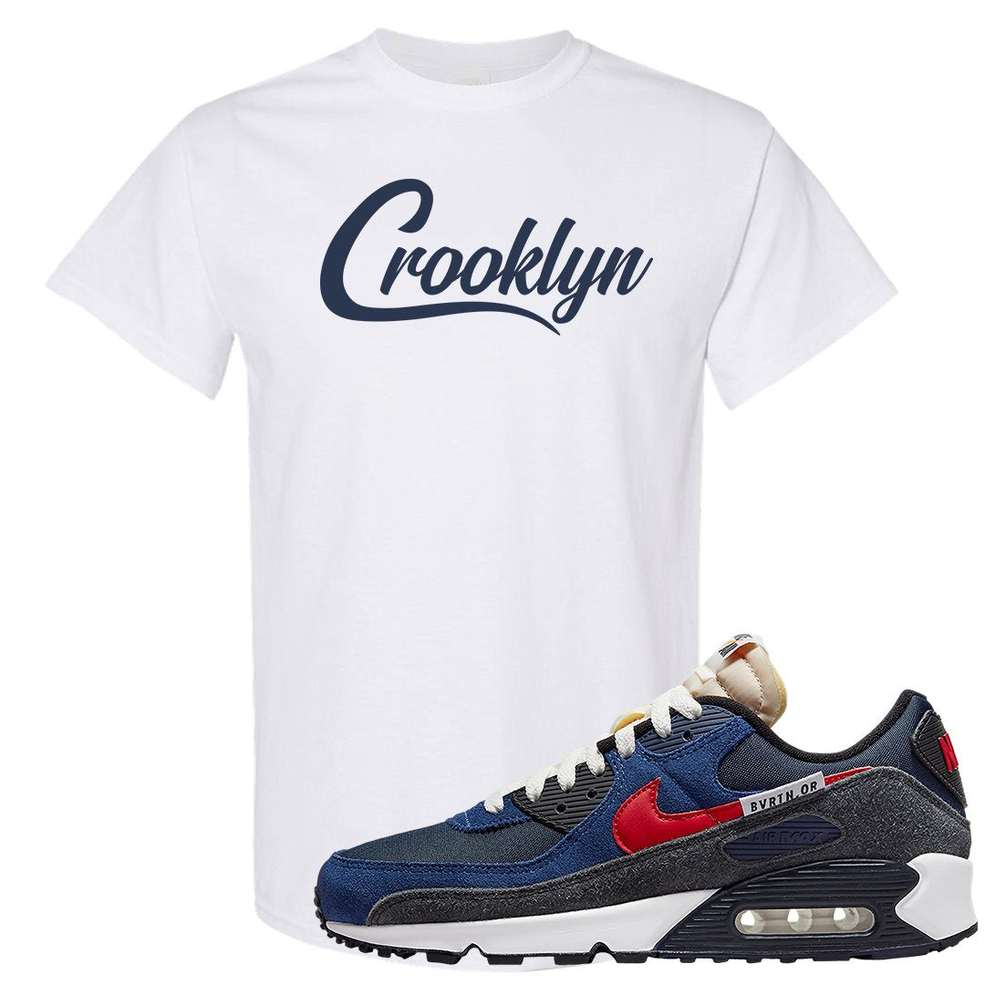 AMRC 90s T Shirt | Crooklyn, White