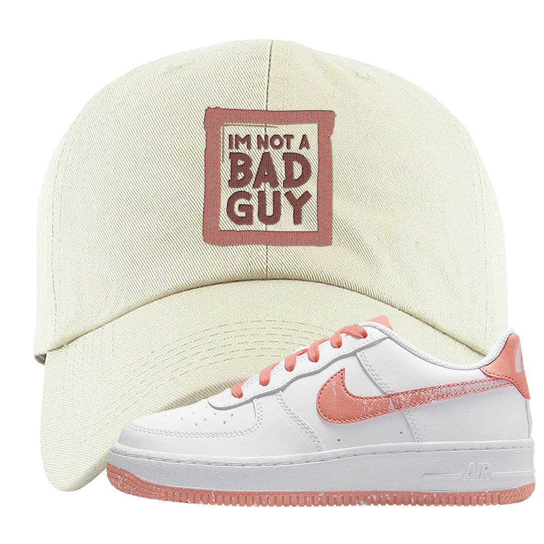 Neo Vintage Low AF1s Dad Hat | I'm Not A Bad Guy, White