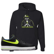 Air Force 1 Low Volt Grind Hoodie | Capone Illustration, Black