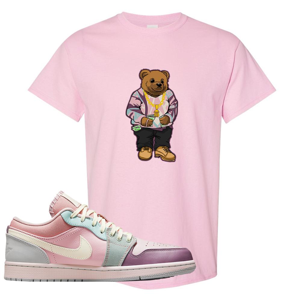 Air Jordan 1 Low Pastel T Shirt | Sweater Bear, Light Pink