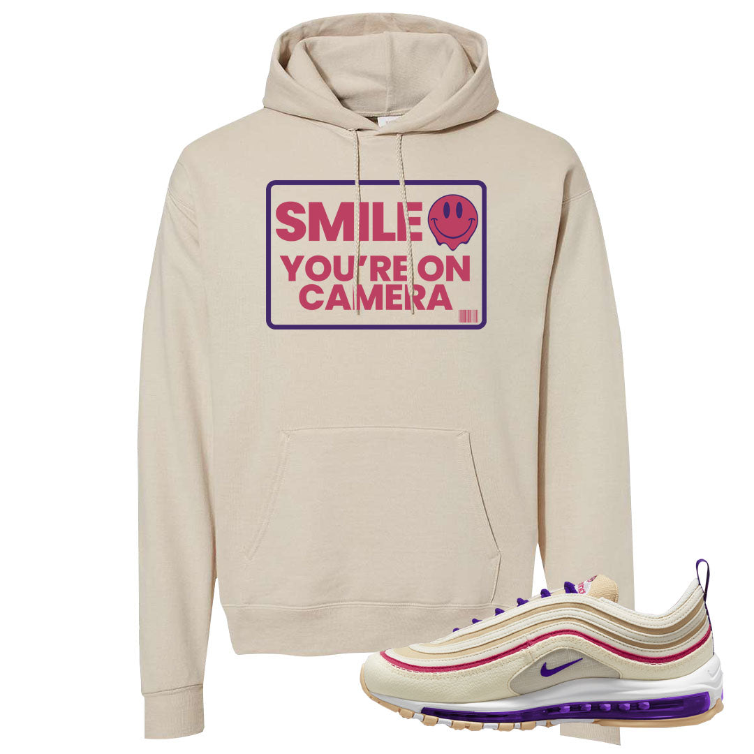 Sprung Sail 97s Hoodie | Smile You're On Camera, Natural