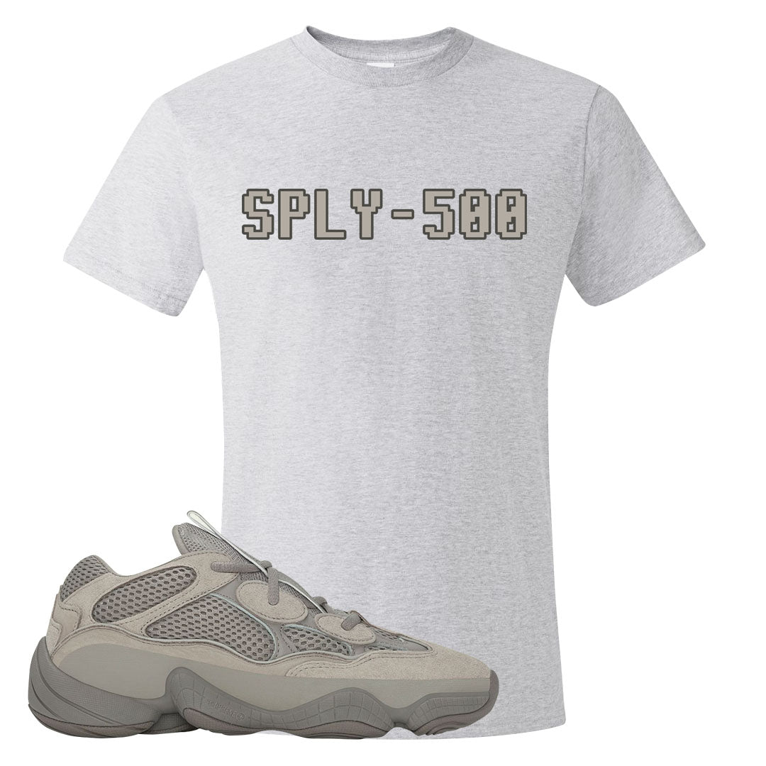 Ash Grey 500s T Shirt | Sply-500, Ash