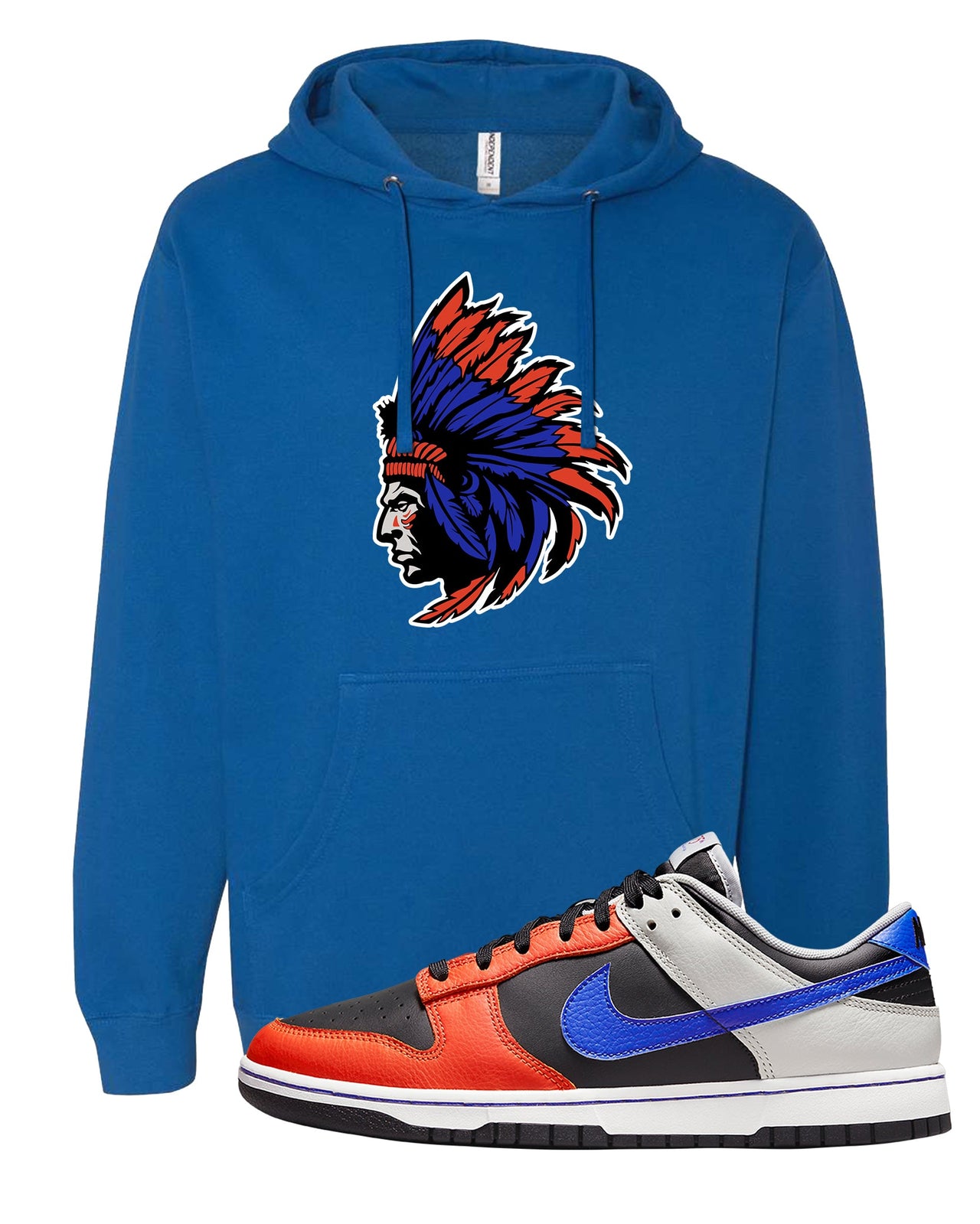 75th Anniversary Low Dunks Hoodie | Indian Chief, Royal