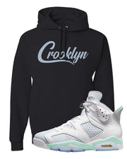 Mint Foam 6s Hoodie | Crooklyn, Black