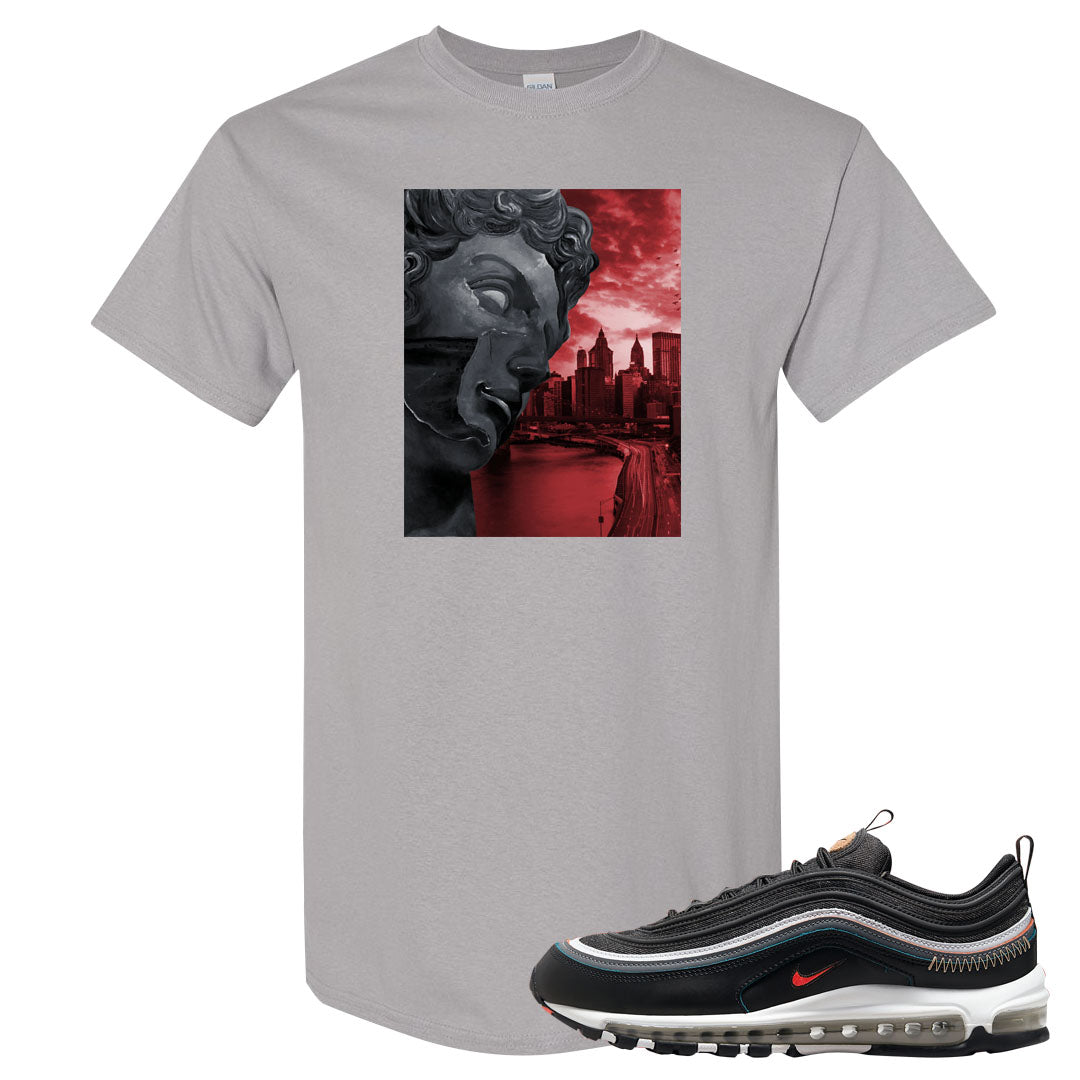 Alter and Reveal 97s T Shirt | Miguel, Gravel