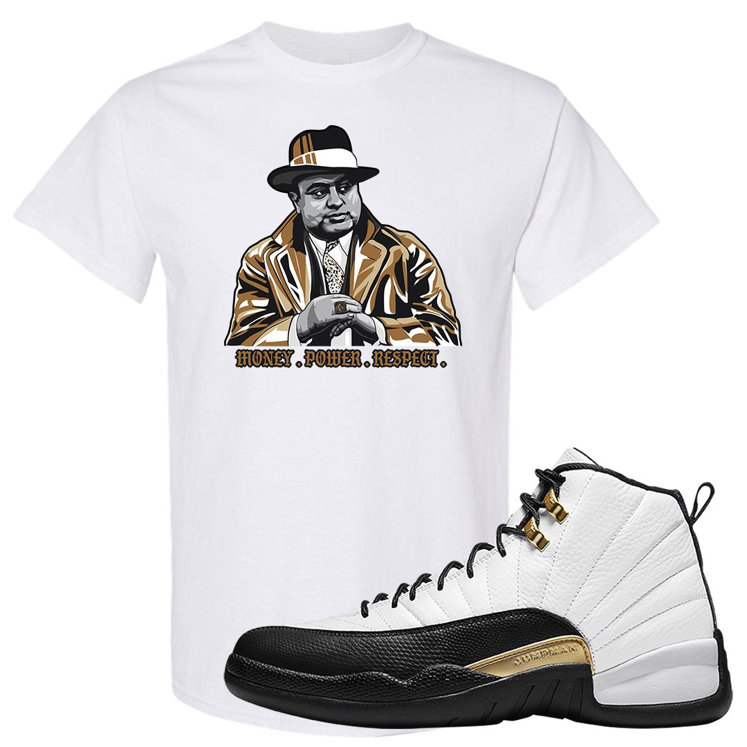 Royalty 12s T Shirt | Capone Illustration, White