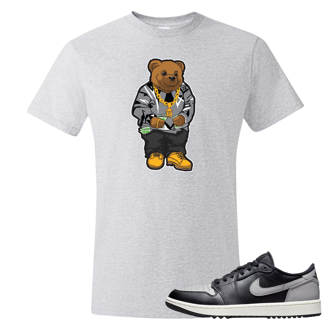 Shadow Golf Low 1s T Shirt | Sweater Bear, Ash