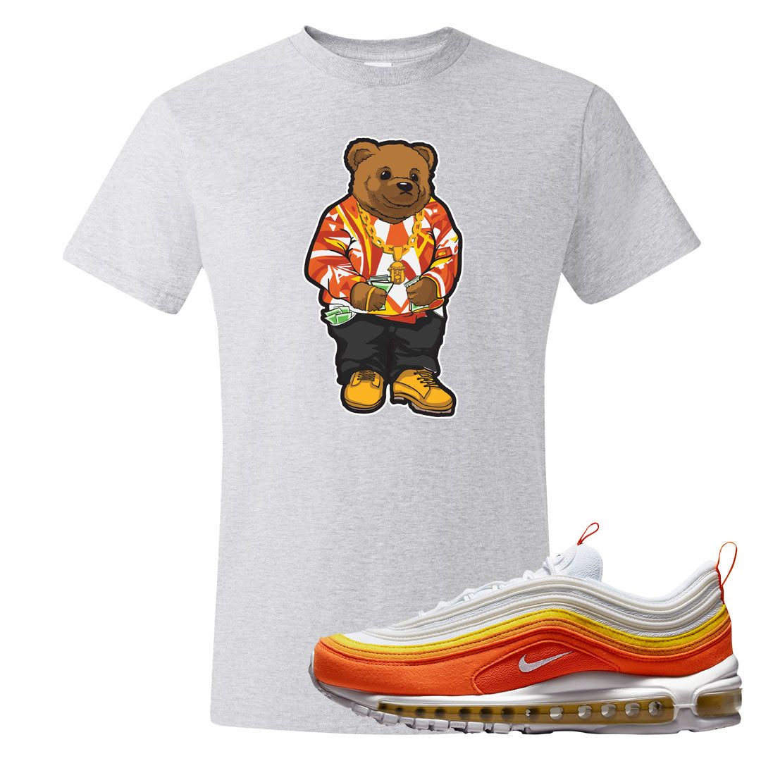 Club Orange Yellow 97s T Shirt | Sweater Bear, Ash