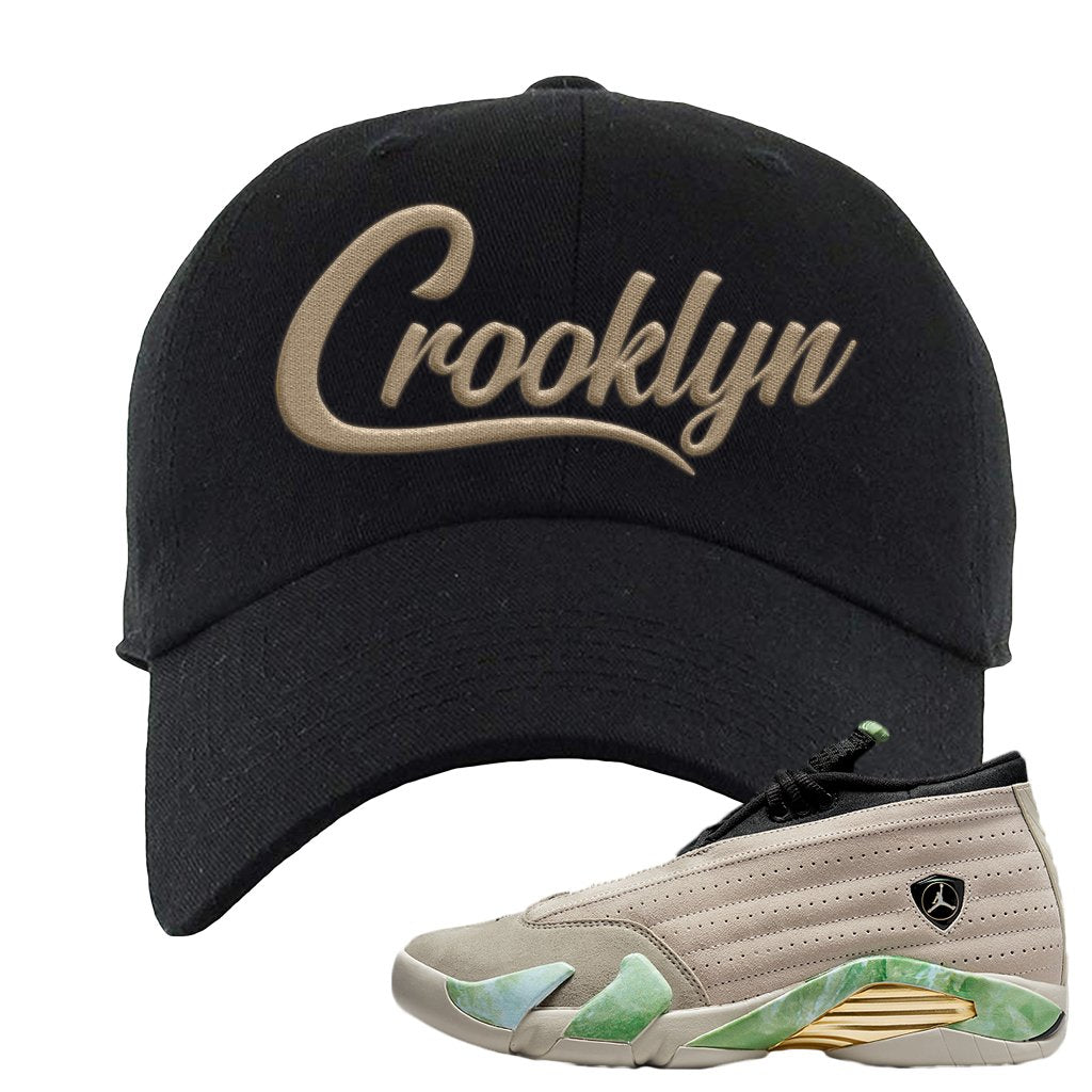 Fortune Low 14s Dad Hat | Crooklyn, Black