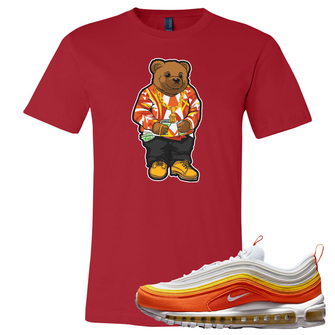 Club Orange Yellow 97s T Shirt | Sweater Bear, Red