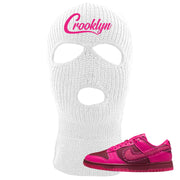 2022 Valentine's Day Low Dunks Ski Mask | Crooklyn, White