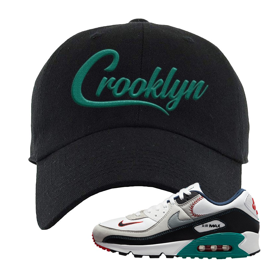 Air Max 90 Backward Cap Dad Hat | Crooklyn, Black