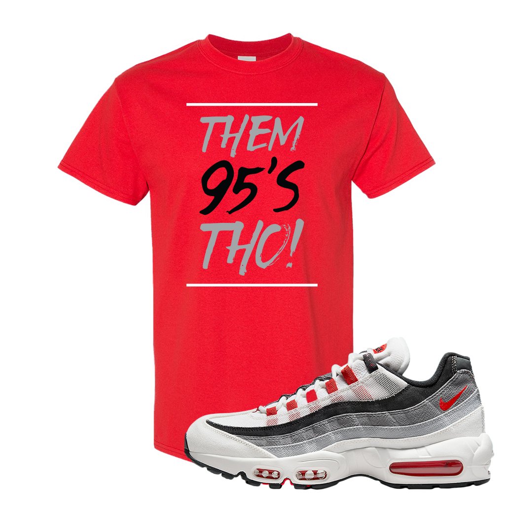 Japan 95s T Shirt | Them 95's Tho, Red