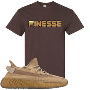 Earth v2 350s T-Shirt | Finesse, Dark Chocolate