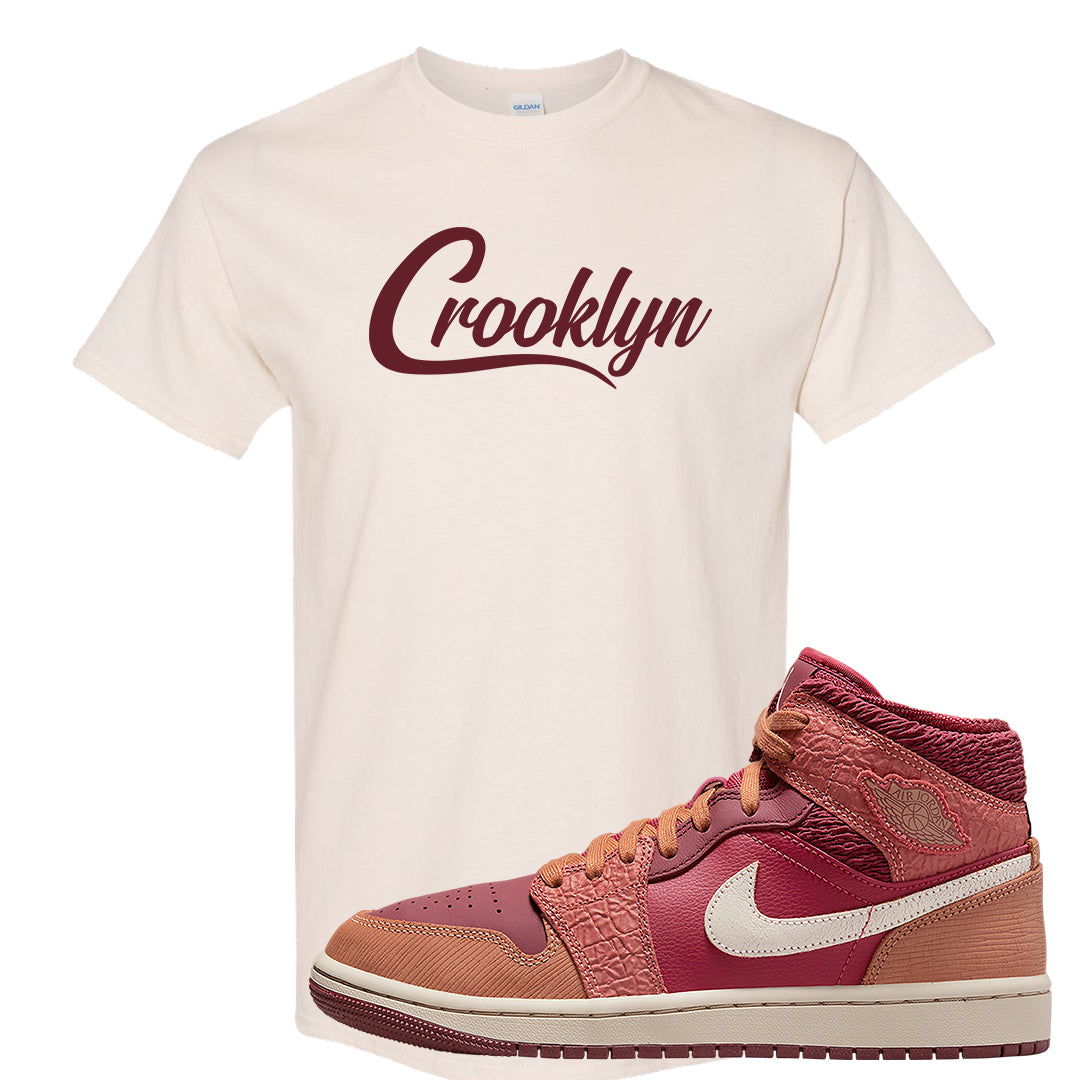 Africa Mid 1s T Shirt | Crooklyn, Natural