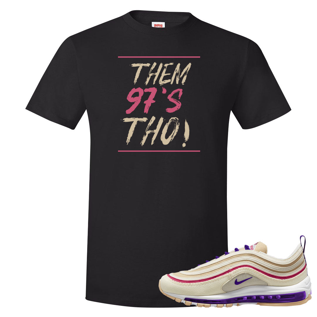 Sprung Sail 97s T Shirt | Them 97's Tho, Black