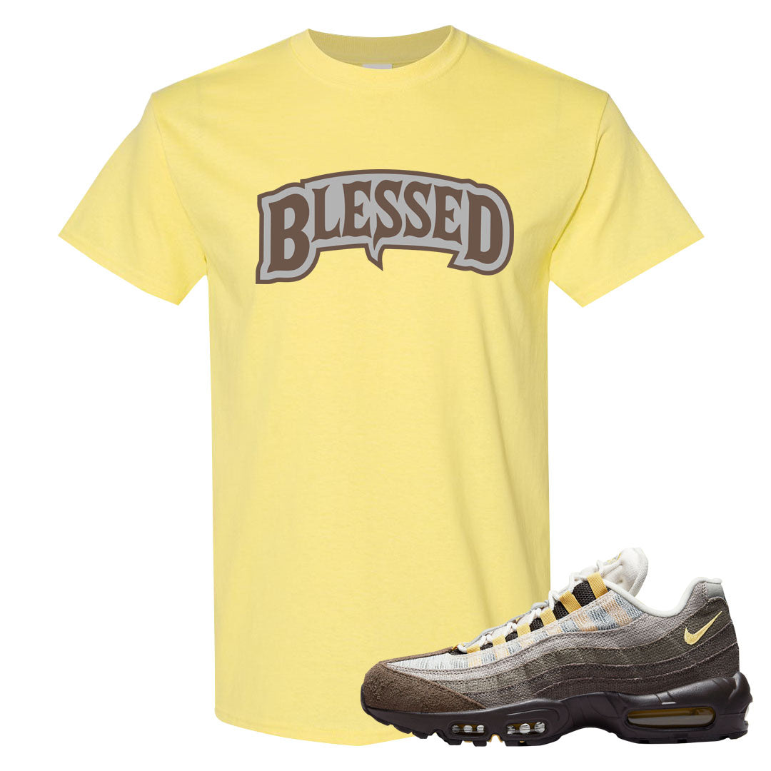 Ironstone Hemp 95s T Shirt | Blessed Arch, Cornsilk