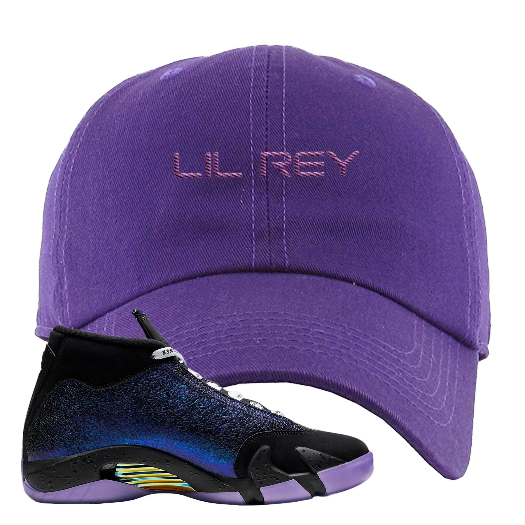 Doernbecher 14s Dad Hat | Lil Rey, Purple