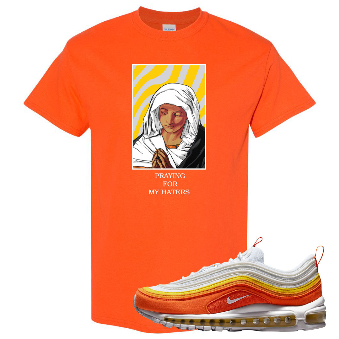 Club Orange Yellow 97s T Shirt | God Told Me, Orange