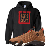 Winterized 14s Hoodie | I'm Not A Bad Guy, Black