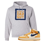 Pollen Paris Mid AF 1s Hoodie | I'm Not A Bad Guy, Ash