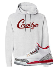 Cardinal Red 3s Hoodie | Crooklyn, Ash