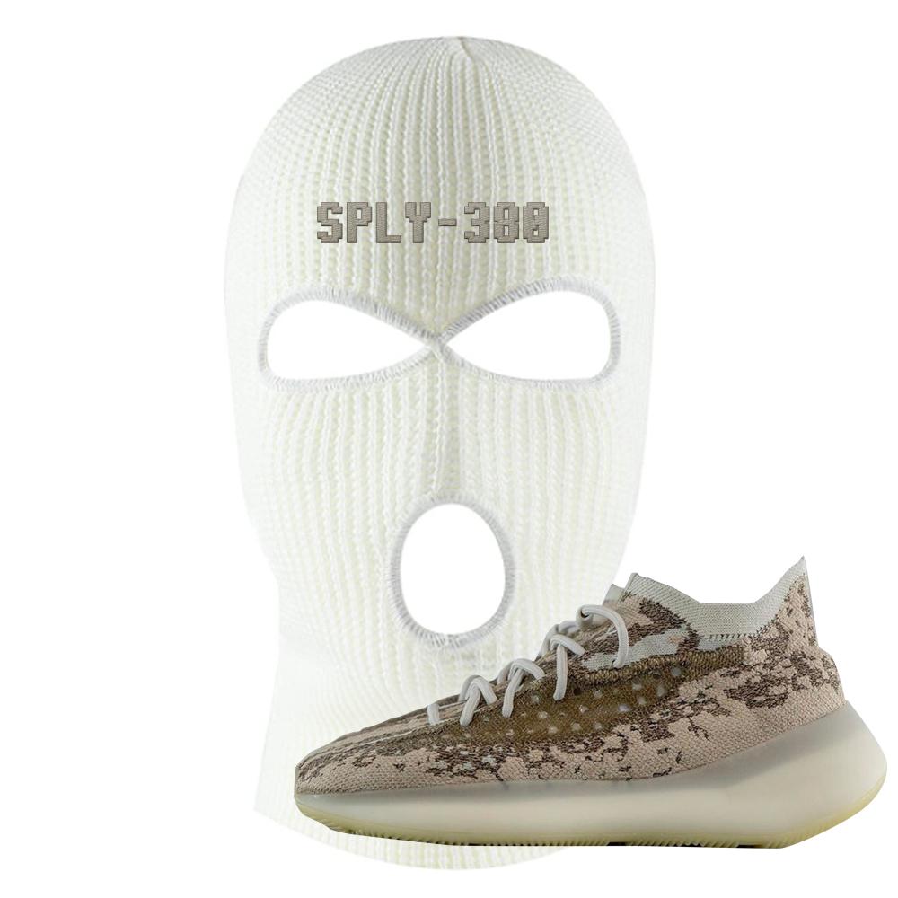 Stone Salt 380s Ski Mask | Sply-380, White
