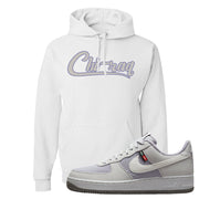 Toasty Low 1s Hoodie | Chiraq, White