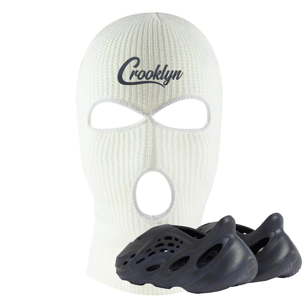 Yeezy Foam Runner Mineral Blue Ski Mask | Crooklyn, White