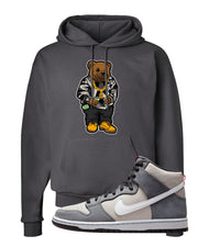 Medium Grey High Dunks Hoodie | Sweater Bear, Smoke Grey