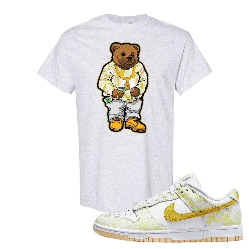 Yellow Strike Low Dunks T Shirt | Sweater Bear, Ash